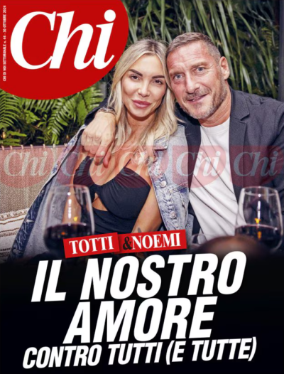 Francesco Totti e Noemi Bocchi 1