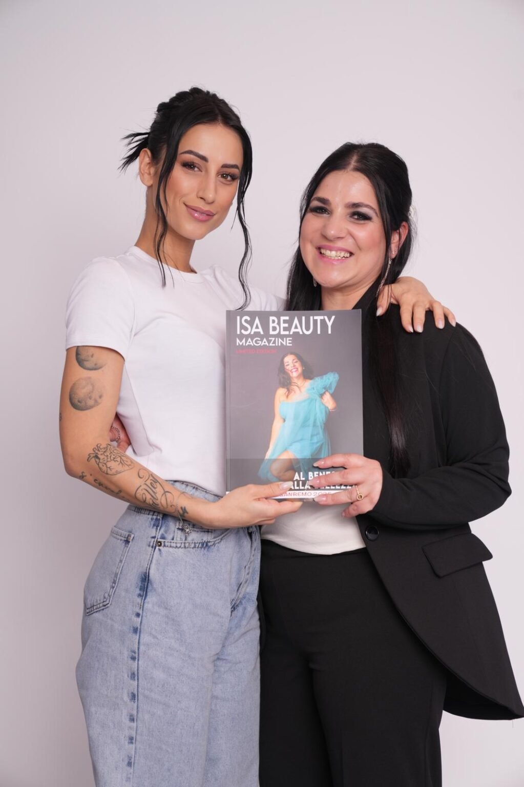 Isabel Rigoni Isabella Rigoli al Salotto delle Celebrità di Sanremo