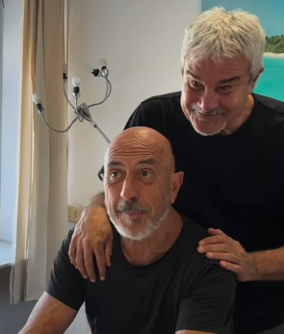 Roberto Ciufoli e Pino Insegno