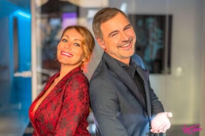 Alma Manera e Beppe Convertini a teatro PH Press