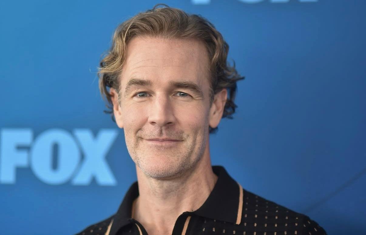La forza di James Van Der Beek nel momento più difficile