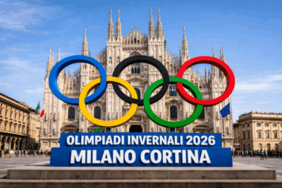 Olimpiadi invernali Milano - Cortina 2026 ph AI