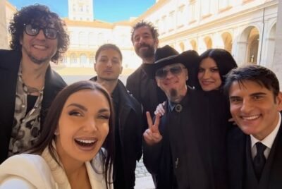 Selfie al Quirinale Elettra Lamborghini ph IG
