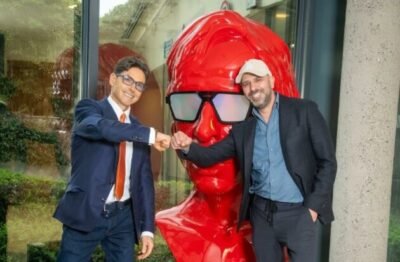 Piersilvio e Zalone ph Press