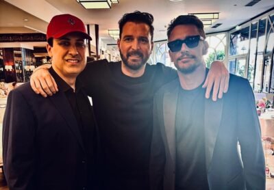 Andrea Iervolino e James Franco ph Press