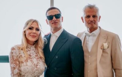 Antonio Vandoni e Ileana Falcone con Luca Dirisio ph press