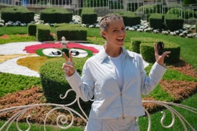 Michelle Hunziker a Gardaland Resort ph Press