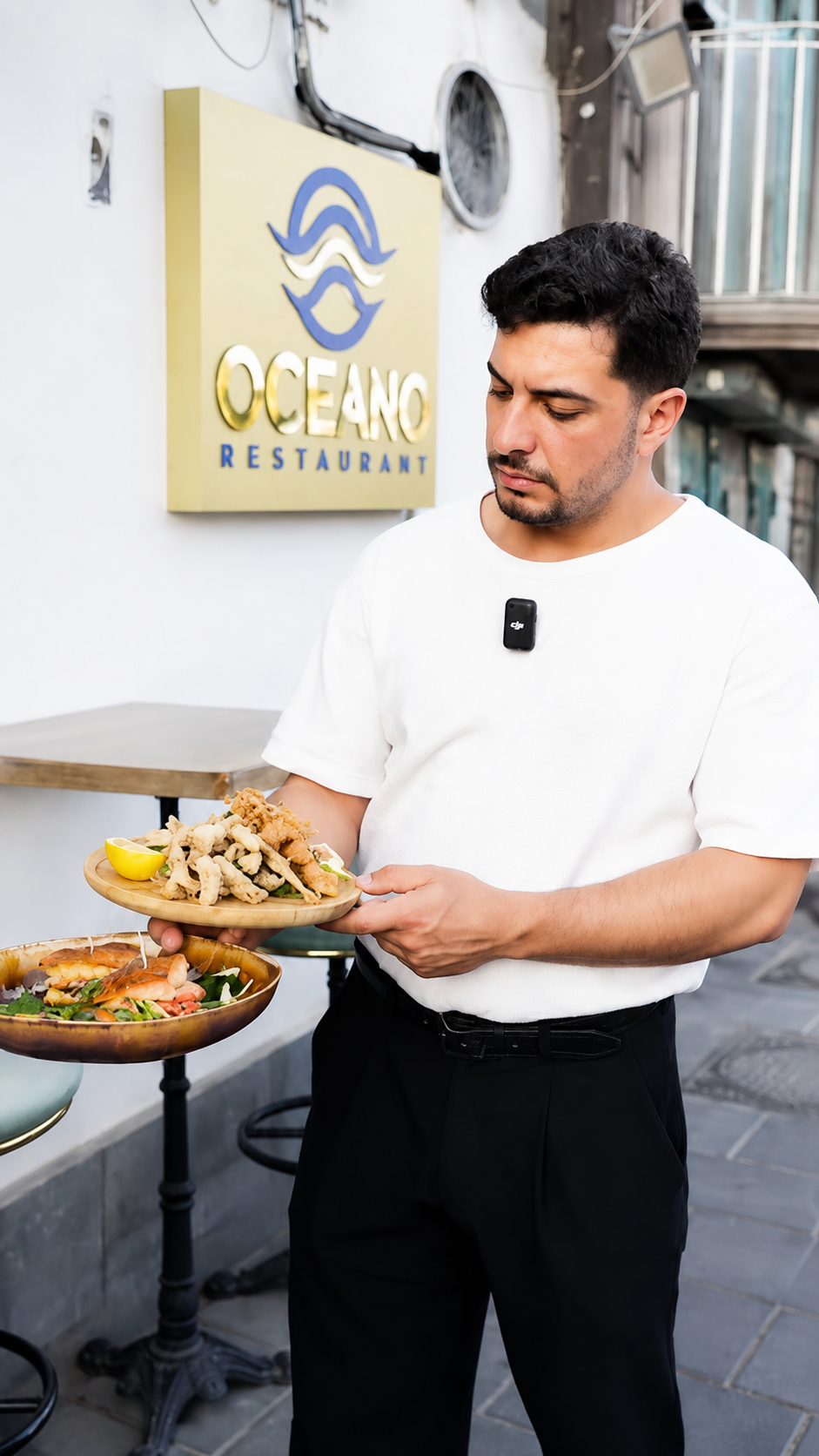 Biagio D’Ambrosio titolare dell’Oceano Restaurant