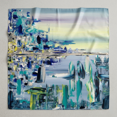 Foulard Talismano ispirato alle opere di Letteria Lilly Russo
