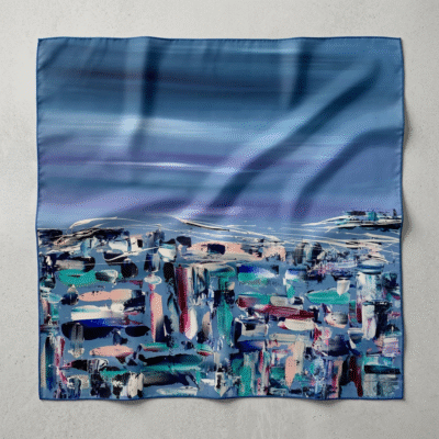 Foulard Talismano ispirato alle opere di Letteria Lilly Russo