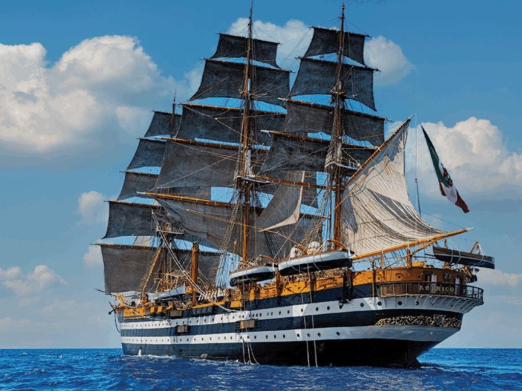 Un traguardo prestigioso all’orizzonte per l’Amerigo Vespucci Un traguardo prestigioso all’orizzonte per l’Amerigo Vespucci