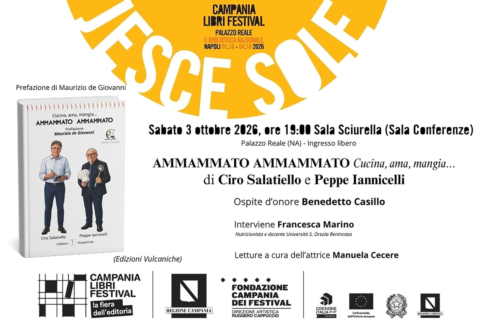 Ammammato Ammammato: la cucina di Napoli a Palazzo Reale