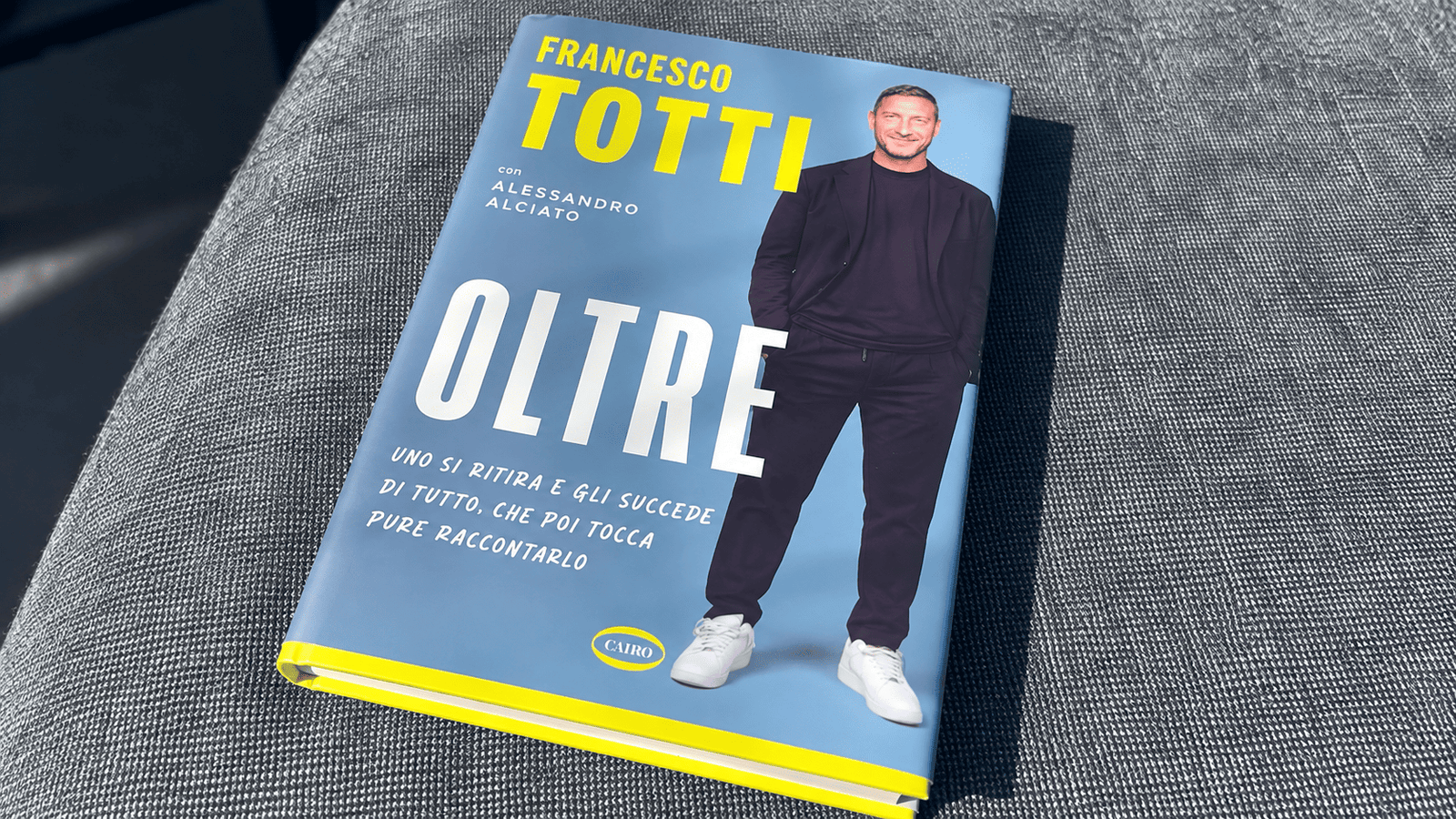 Totti, il dopo calcio diventa un libro senza filtri